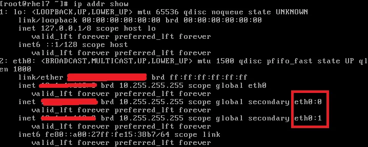 ای پی جدید در centos